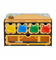 Деревянная развивающая игра-сортер "Волшебная шкатулка. Цвета"| ТМ UBumblebees (ПСД071)