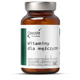 Вітаміни Witaminy dla mezczyzn OstroVit Pharma 60 капсул