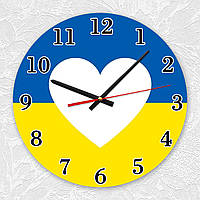 Часы настенные :: Украина. Сердце