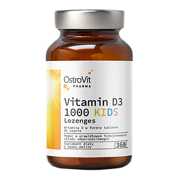 Vitamin D3 1000 KIDS Lozenges OstroVit Pharma 360 таблеток