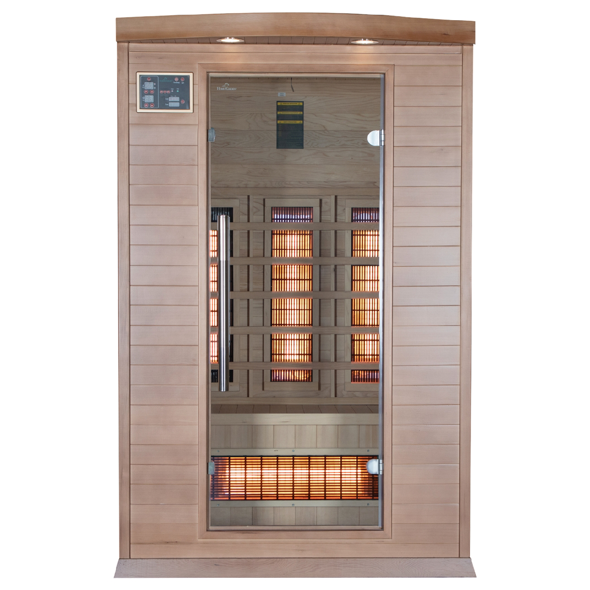 Інфрачервона сауна DH2 з кольоровою терапією Brown, фото 1