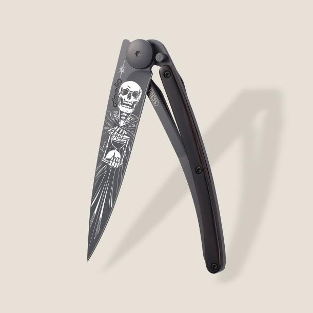 Ніж складний з тату DEEJO 37G Ebony / Immortal (1GB000164)