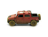 Машина металлическая KT5097Y HUMMER H2 SUV Muddy, фото 3