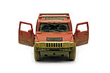 Машина металлическая KT5097Y HUMMER H2 SUV Muddy, фото 9