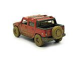 Машина металлическая KT5097Y HUMMER H2 SUV Muddy, фото 4