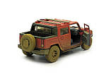 Машина металлическая KT5097Y HUMMER H2 SUV Muddy, фото 6