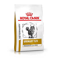 Сухой корм для кошек Royal Canin Urinary S/O Feline Moderate Calorie для растворения струвитных камней 400 г