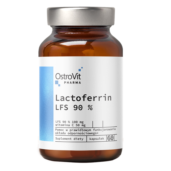 Lactoferrin LFS 90% OstroVit Pharma 60 капсул, фото 1