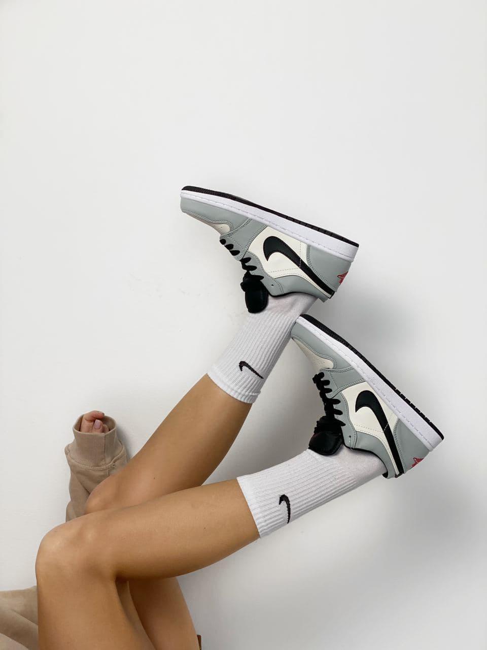 Кроссовки Nike Air Jordan Retro 1 Женские, мужские Найк аир джордан (ID ...