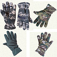 Тактичні флісові рукавички - L, XL - Опт
