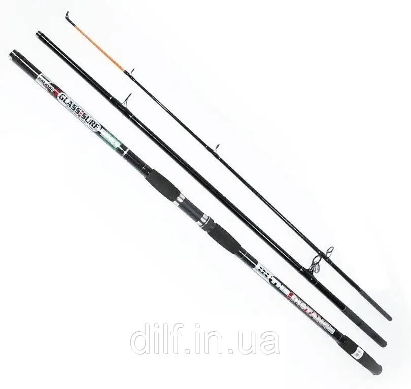 Коропове вудилище SIWEIDA Glass Surf 3,9м 100-200г