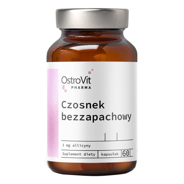 Czosnek bezzapachowy OstroVit Pharma 60 капсул