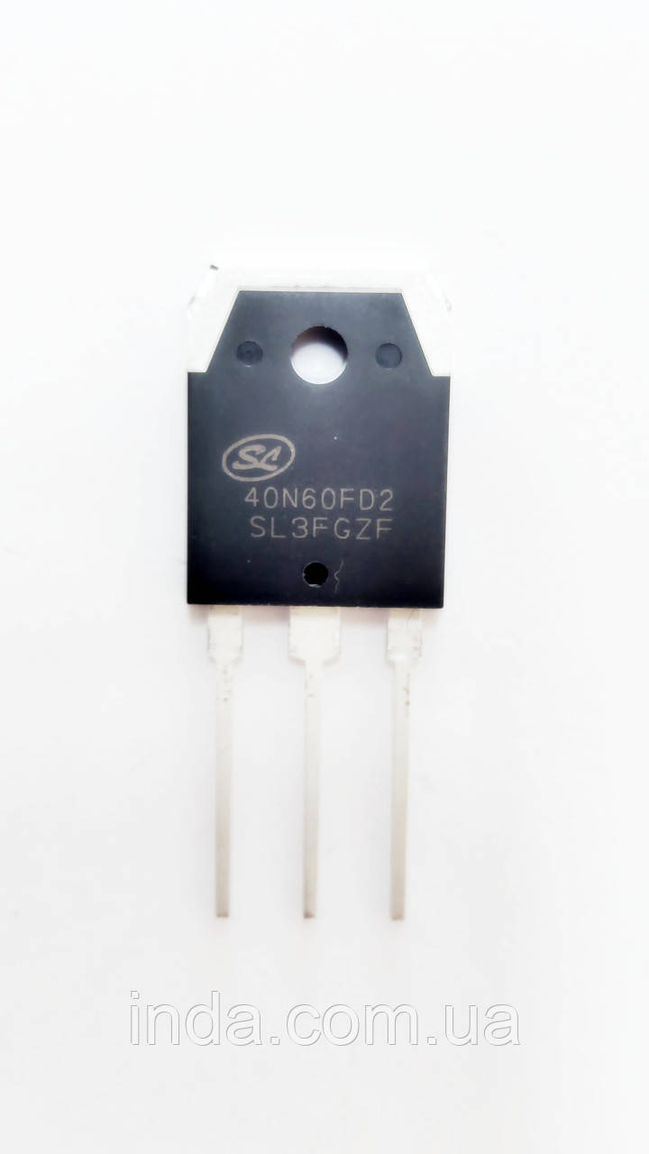 Транзистор 40N60FD2 Оригінал!!! 80A/40A, 600V, IGBT (заміна для FGH40N60SF, FGH40N60, 40N60 FGH40N60SFDTU TO247