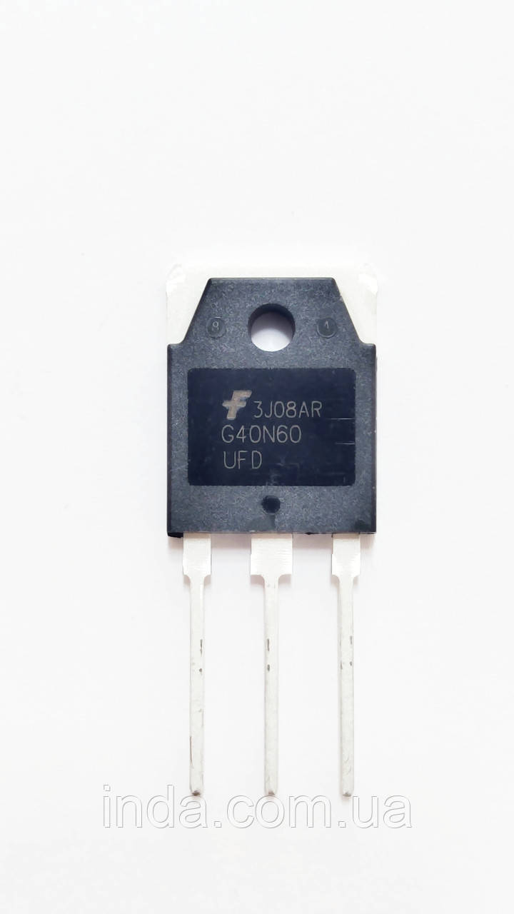 Транзистор G40N60UFD ON (заміна для FGH40N60SF, FGH40N60, 40N60 FGH40N60SFDTU TO247