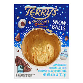 Апельсин шоколадний Terry's Snowballs Milk Chocolate Orange 147g