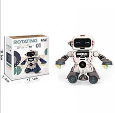 Іграшковий музичний Робот зі світловими ефектами 18 см, фото 2
