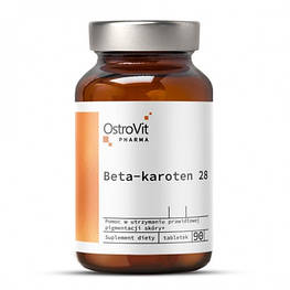 Beta-karoten 28 OstroVit Pharma 90 таблеток