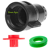 Форсунки для кас 7 отворів 0.7 комплект 0.4 (Система RAU) Агропласт Польща, фото 2