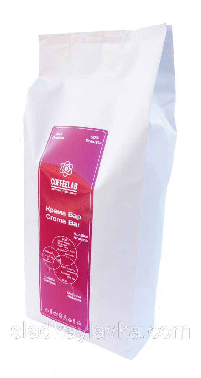 Кава зернова CoffeeLab Crema Bar 1 кг