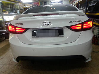 Hyundai Elantra MD задні ліхтарі тюнінг оптика
