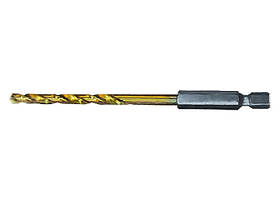 Свердло для металу, 3,2 мм, HSS, нітридтитанове покриття, 6-гранний хвостовик MTX 7173229