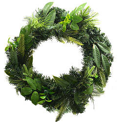 Декор різдвяний "Вінок" 41 см