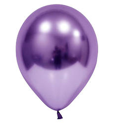 Повітряні кулі Balonevi (30 см) 5 шт, Туреччина, колір - фіолетовий (хром)