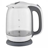 Електрочайник Kingberg KB-2028 скляний 1.7 л Білий GS227