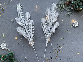 Гілка хвої лита "Ялина біла 5-ка маленька" (штучна хвоя)