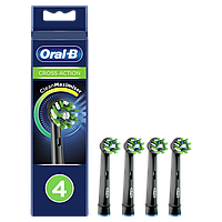 Насадки для електричної зубної щітки ORAL-B PRO Cross Action BLACK 4 шт.