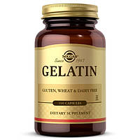 Препарат для суставов и связок Solgar Gelatin, 100 капсул