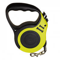 Автоматический выдвижной поводок рулетка для собак 3 м Желтый GS227