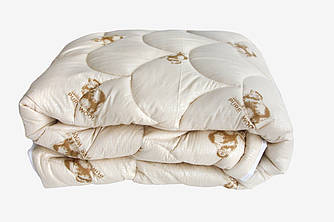 Ковдра вовняна 200х220 см \ Ковдра вовна \ Ковдри з овчини \ Ковдра овчина євро