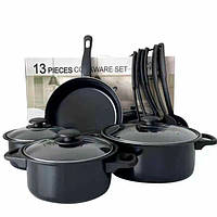 Набір кухонного посуду Cookware Set Royal Mark Funcw-9713 | 13 предметів