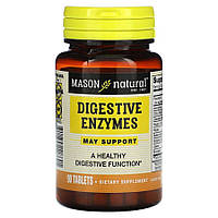 Пробиотики и пребиотики Mason Natural Digestive Enzymes, 90 таблеток