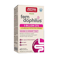 Пробіотики і пребіотики Jarrow Formulas Fem Dophilus 5 billion CFU, 60 вегакапсул