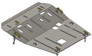 Захист двигуна Dacia Dokker (c 2012--) Кольчуга