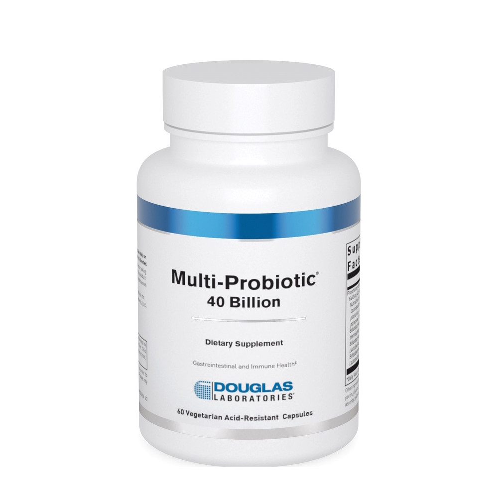 Пробиотики и пребиотики Douglas Laboratories Multi-Probiotic 40 Billion, 60 вегакапсул - фото 1 - id-p1989207201