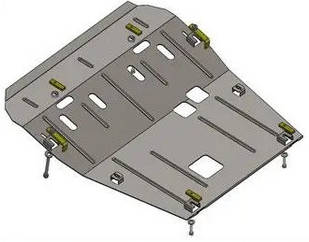 Захист двигуна Dacia Duster (з 2010--) Кольчуга