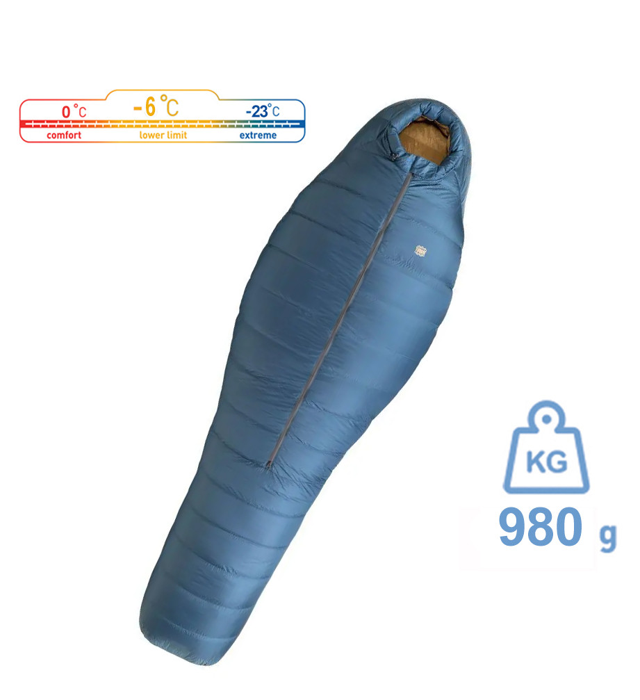 Спальник пуховий Turbat Kuk 500 (0°C/-6°C/-23°C) 195 см