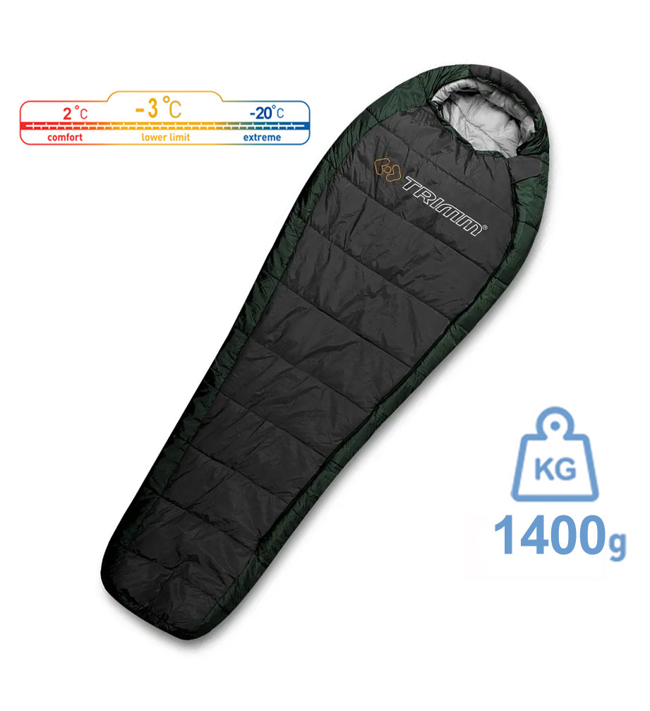 Спальник кокон Trimm Highlander 195L (+2°С/-3°С/-20°С), фото 1