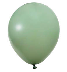 Повітряні кульки Balonevi (26 см) 10 шт, Туреччина, колір - хакі (пастель)