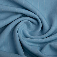 Ткань костюмная набивная Полоска блакитна ш. 1,5 (04-18922*001) TM IDEIA