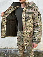Бушлат мультикам зимовий ЗСУ 46-56 розмір. Зимовий бушлат на флісі