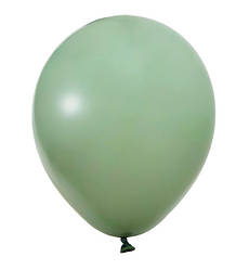 Повітряні кульки Balonevi (13 см) 10 шт, Туреччина, колір - хакі (пастель)