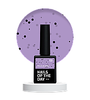 NOTD MiDots gel polish 03 молочно-фісташковий гель лак з чорними точками, 10 мл