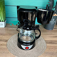 Бытовая электрическая кофеварка для дома на 6 чашек 550Вт Maestro MR-406 Капельная кофеварка