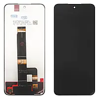Дисплей XIAOMI Redmi 12/Redmi 12 (5G)/Poco M6 Pro (5G)/Note 12R (2023) з чорним тачскрином