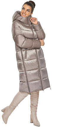 Утеплена куртка жіночий колір аметрин модель 55120 46 (S), фото 2