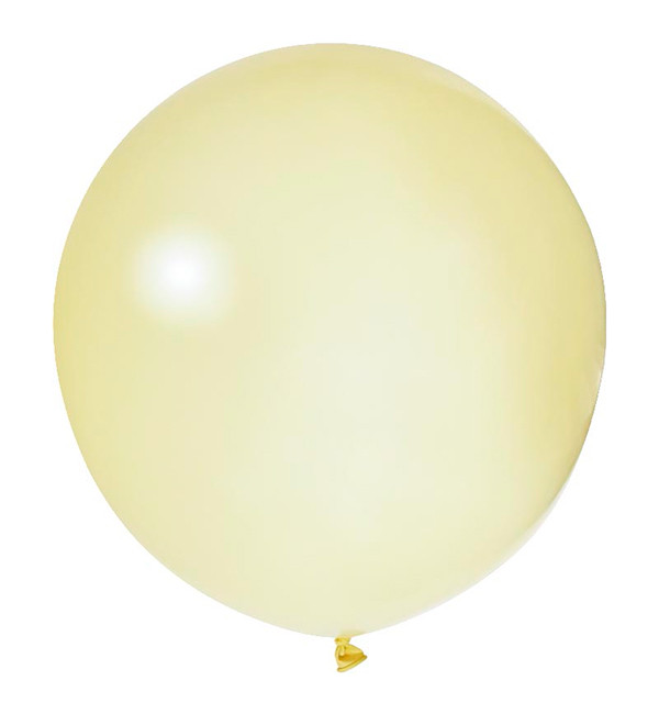 Повітряні кулі Balonevi (60 см) 1 шт, Туреччина, колір - ваніль (пастель)